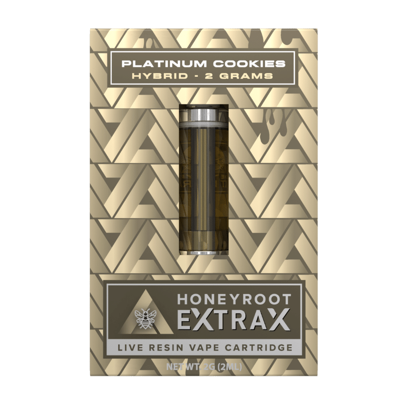 Platinum Cookies Honeyroot Extrax Cartridge
